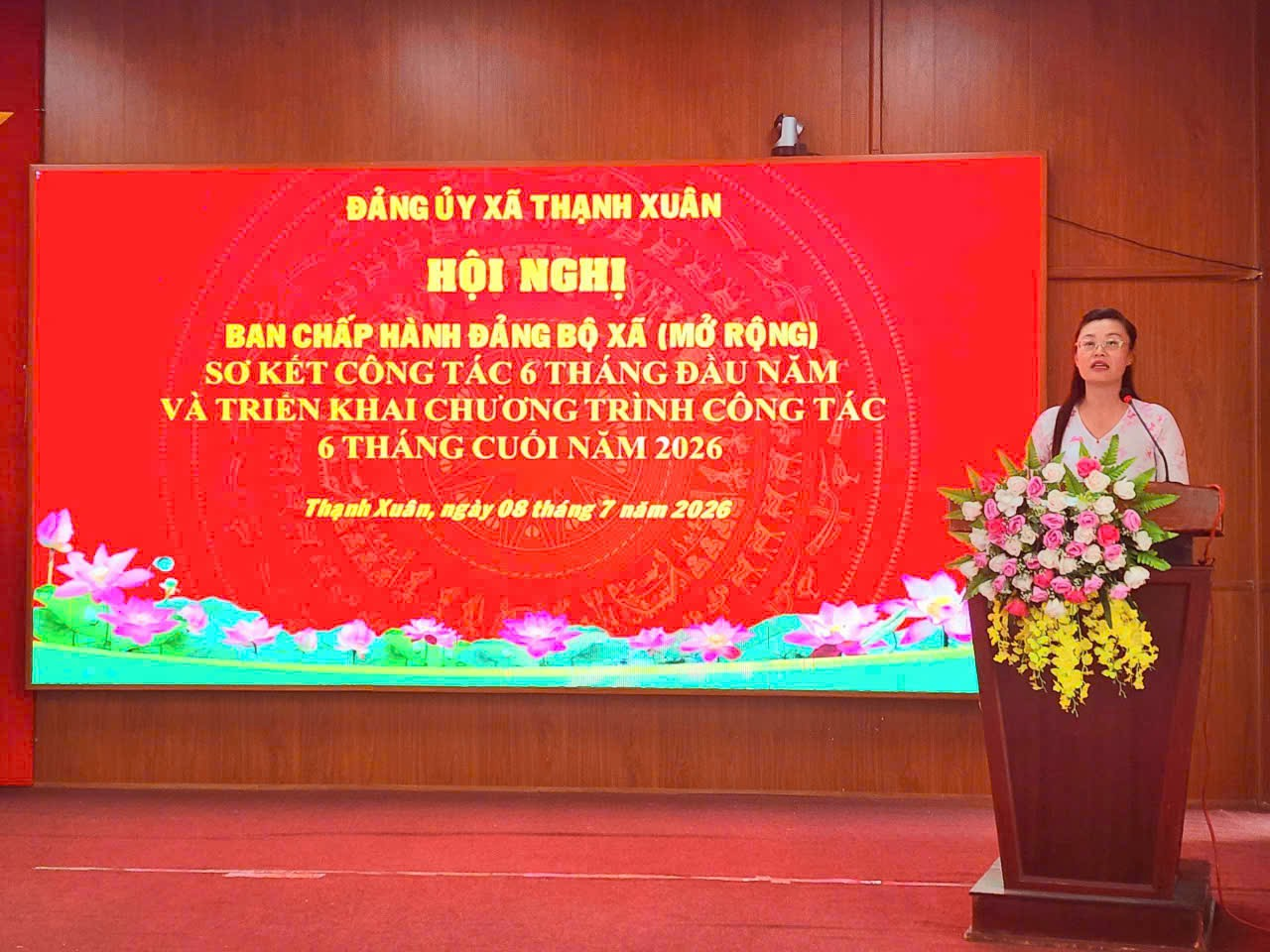 THẠNH XUÂN TẬP TRUNG NGUỒN LỰC HOÀN THÀNH 19 CHỈ TIÊU, QUYẾT TÂM VỀ ĐÍCH NÔNG THÔN MỚI TRONG NĂM 2026