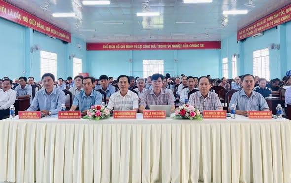 Mỹ Phước tham dự trực tuyến hội nghị toàn quốc triển khai công tác bầu cử đại biểu Quốc hội khóa XVI và đại biểu Hội đồng nhân dân các cấp nhiệm kỳ 2026-2031