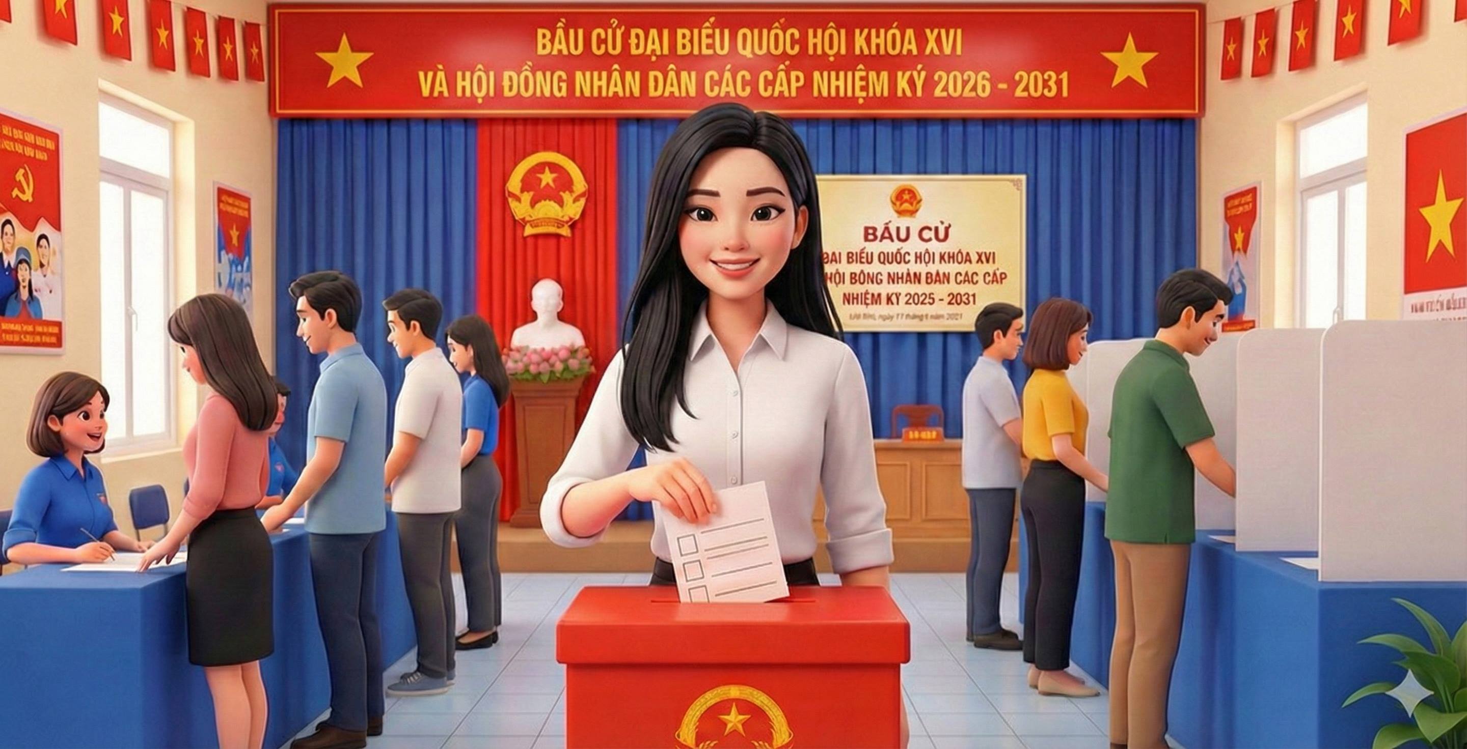 Bầu cử đại biểu Quốc hội và HĐND các cấp – Quyền và trách nhiệm của cử tri xã Lâm Tân