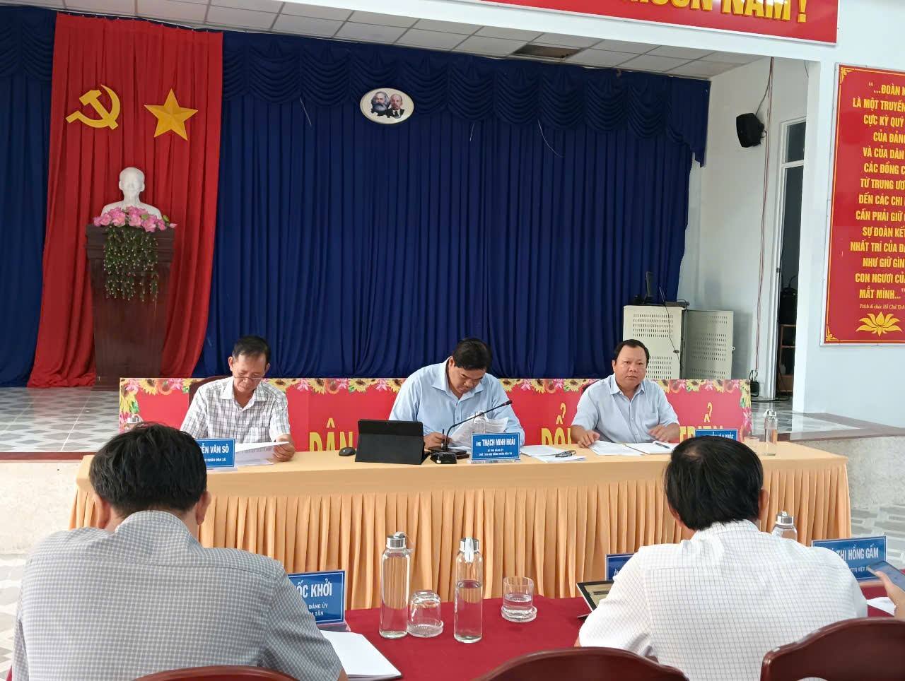 HĐND XÃ LÂM TÂN HỌP RÚT KINH NGHIỆM CÁC KỲ HỌP HĐND XÃ KHOÁ I, NHIỆM KỲ 2021-2026