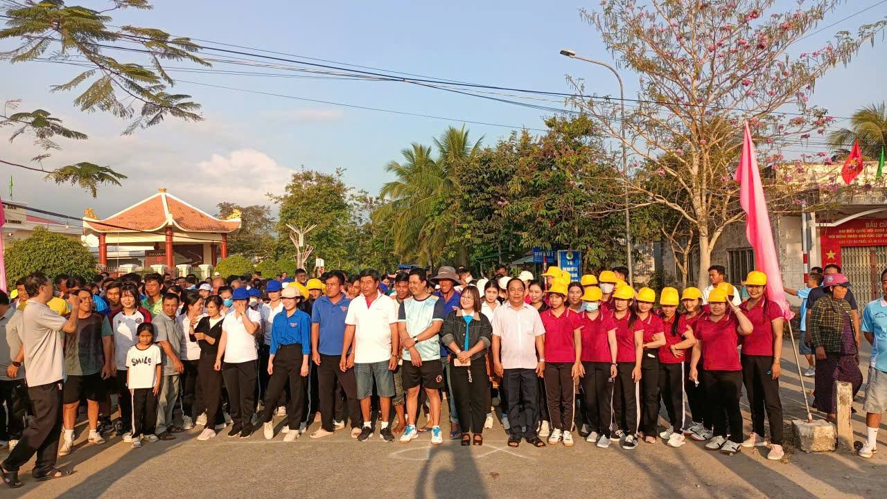 XÃ LÂM TÂN TỔ CHỨC NGÀY CHẠY OLYMPIC – VÌ SỨC KHỎE TOÀN DÂN – VÌ AN NINH TỔ QUỐC NĂM 2026