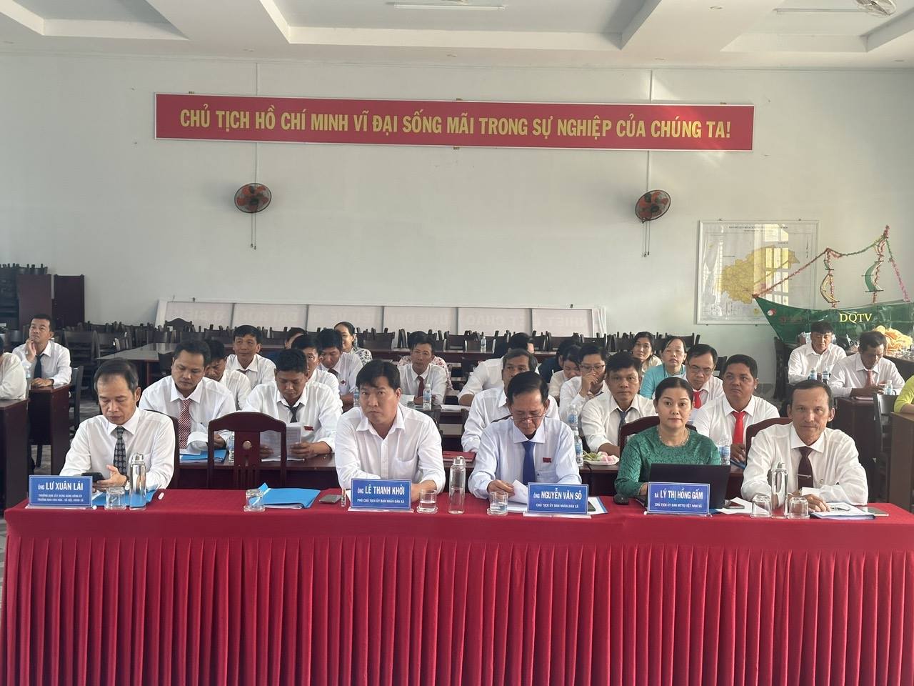 HĐND xã Lâm Tân tổ chức kỳ họp thứ 4 (Chuyên đề) Khóa I nhiệm kỳ (2021–2026)