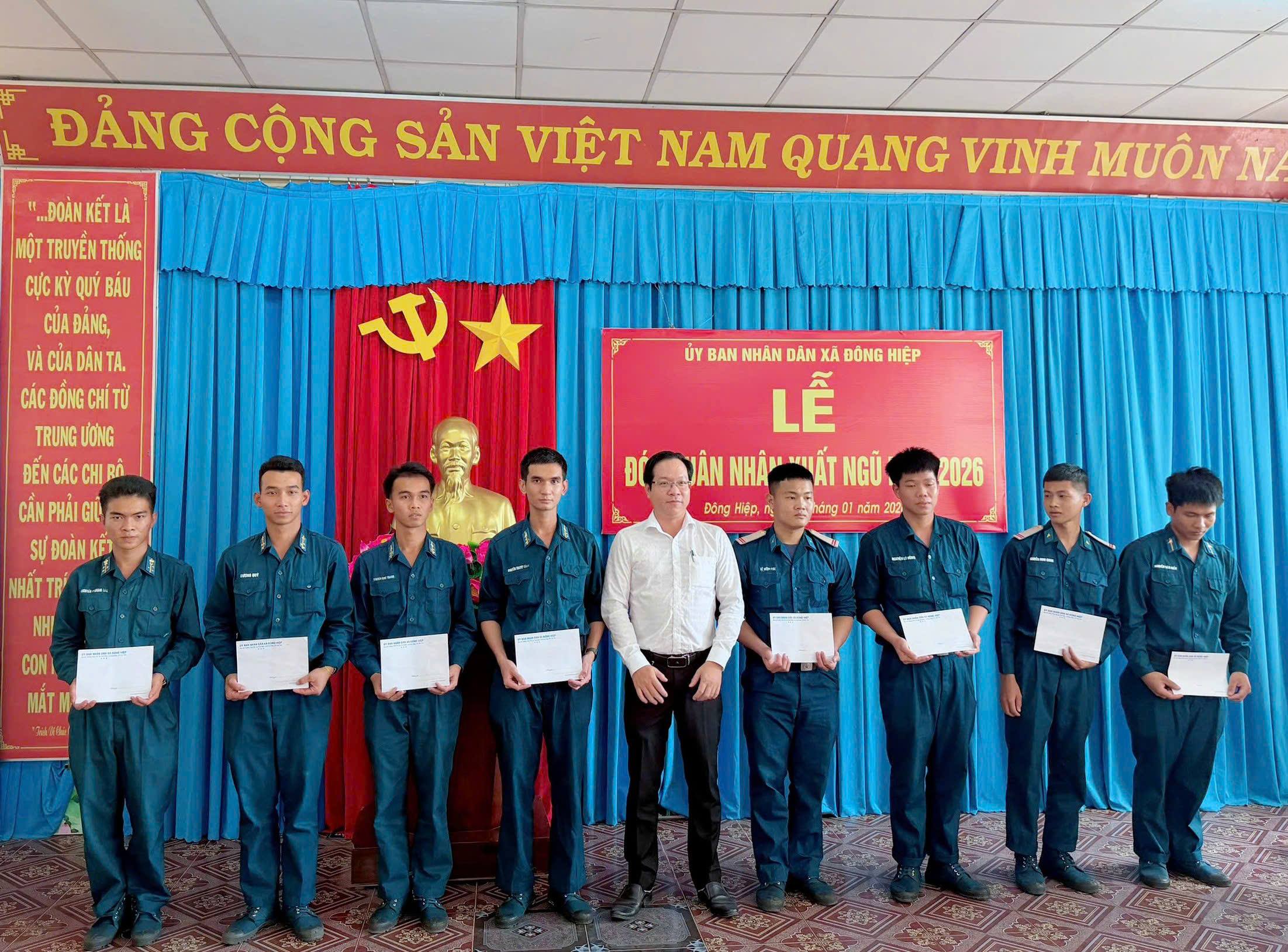 LỄ ĐÓN QUÂN NHÂN XUẤT NGŨ NĂM 2026