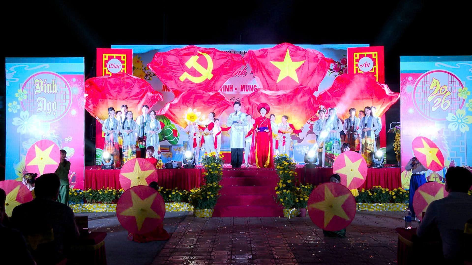 CHƯƠNG TRÌNH NGHỆ THUẬT  MỪNG ĐẢNG QUANG VINH - MỪNG XUÂN BÍNH NGỌ 2026 Chủ đề: " Đông Hiệp tiến vào kỷ nguyên mới"