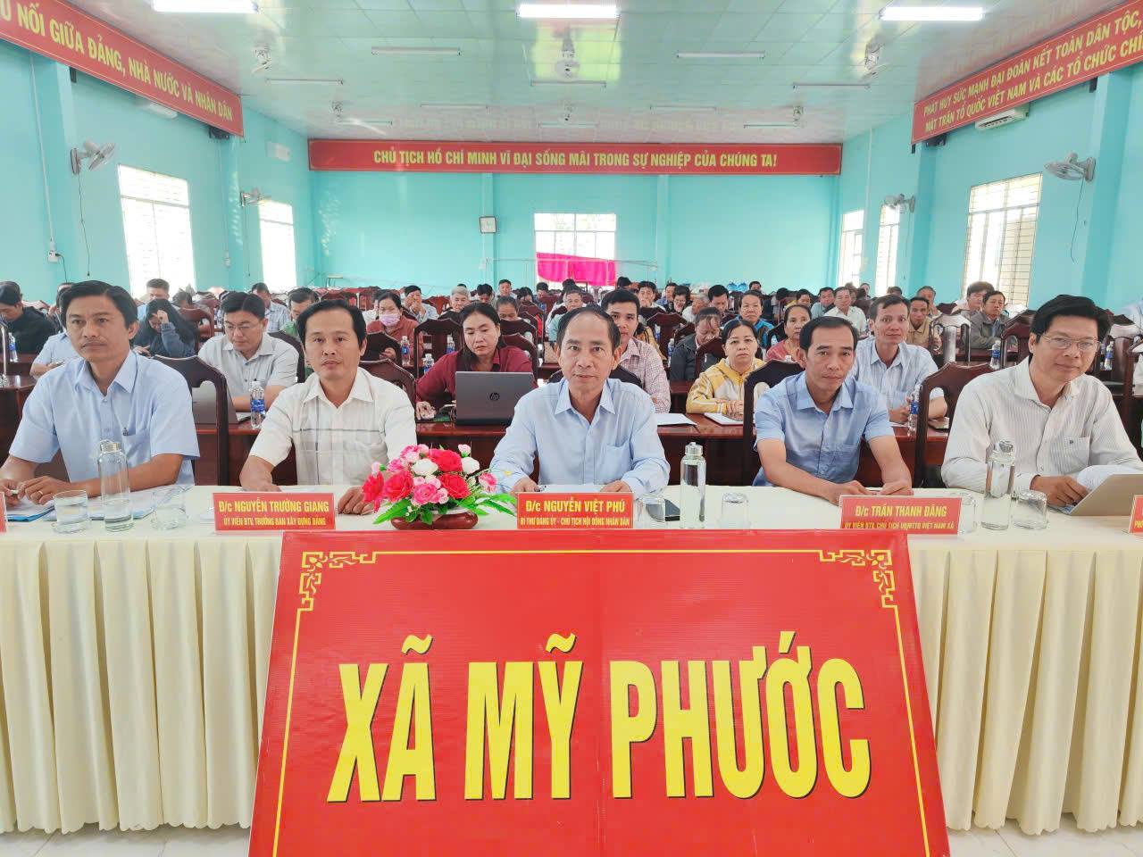 ĐẢNG ỦY XÃ MỸ PHƯỚC THAM DỰ HỘI NGHỊ BAN CHẤP HÀNH ĐẢNG BỘ THÀNH PHỐ CẦN THƠ LẦN THỨ SÁU, KHÓA I