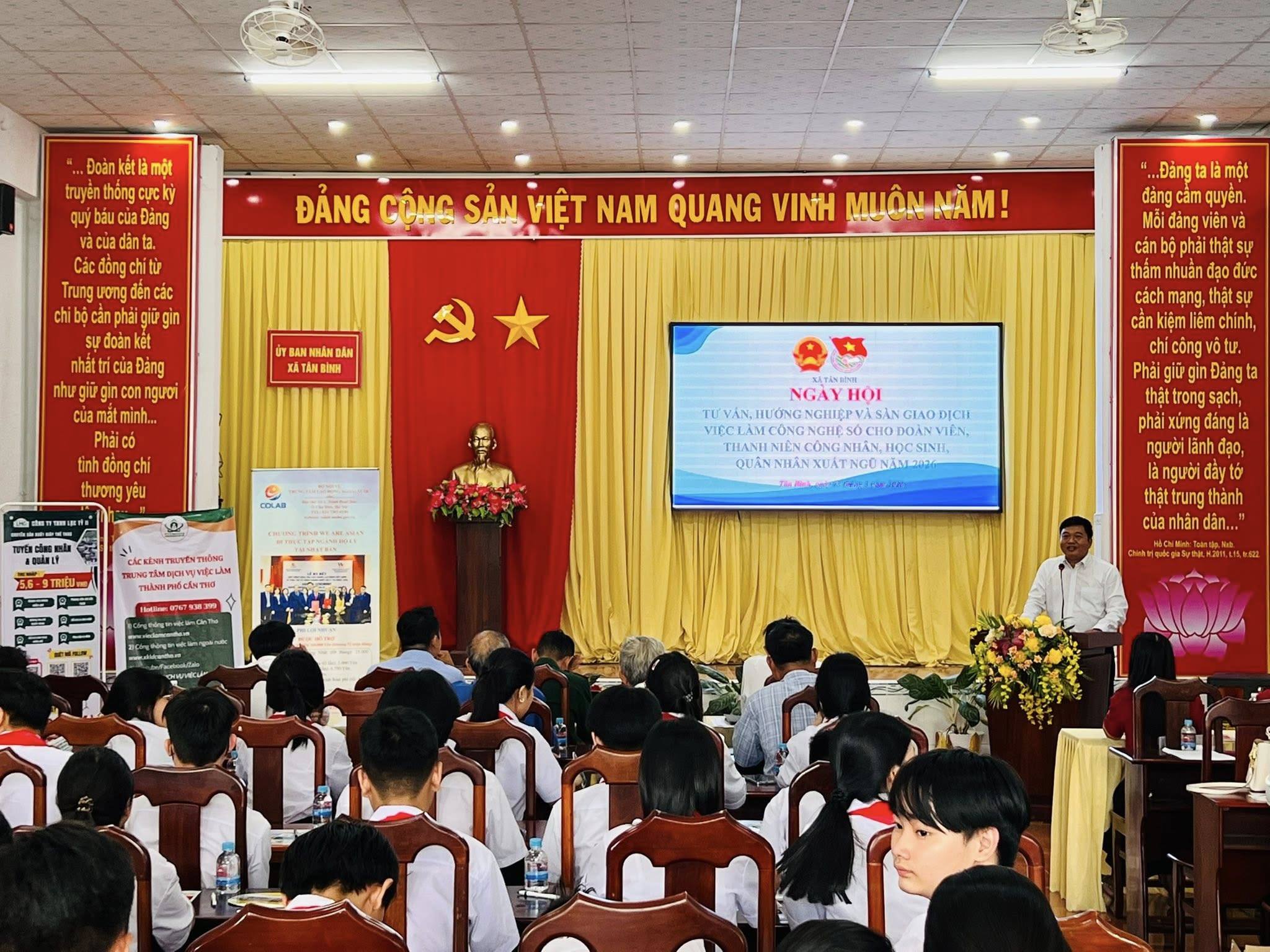 Tổ chức Ngày hội Tư vấn, Hướng nghiệp và Sàn giao dịch việc làm công nghệ số năm 2026 dành cho đoàn viên, thanh niên công nhân, học sinh và quân nhân xuất ngũ