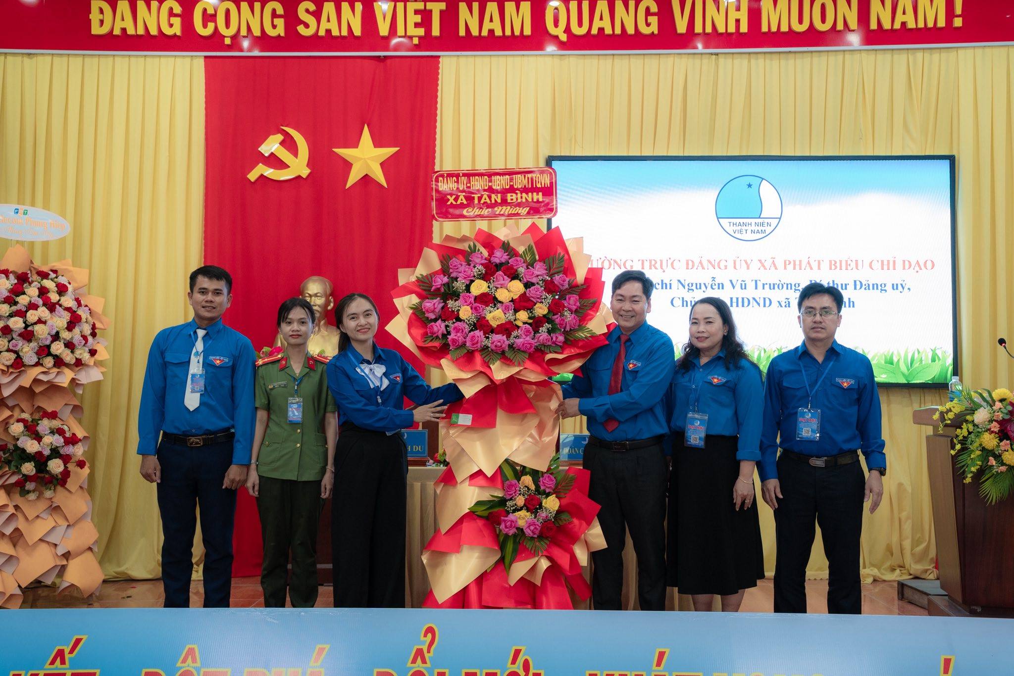 ĐẠI HỘI ĐẠI BIỂU HỘI LIÊN HIỆP THANH NIÊN VIỆT NAM XÃ TÂN BÌNH LẦN THỨ I, NHIỆM KỲ 2026 - 2029
