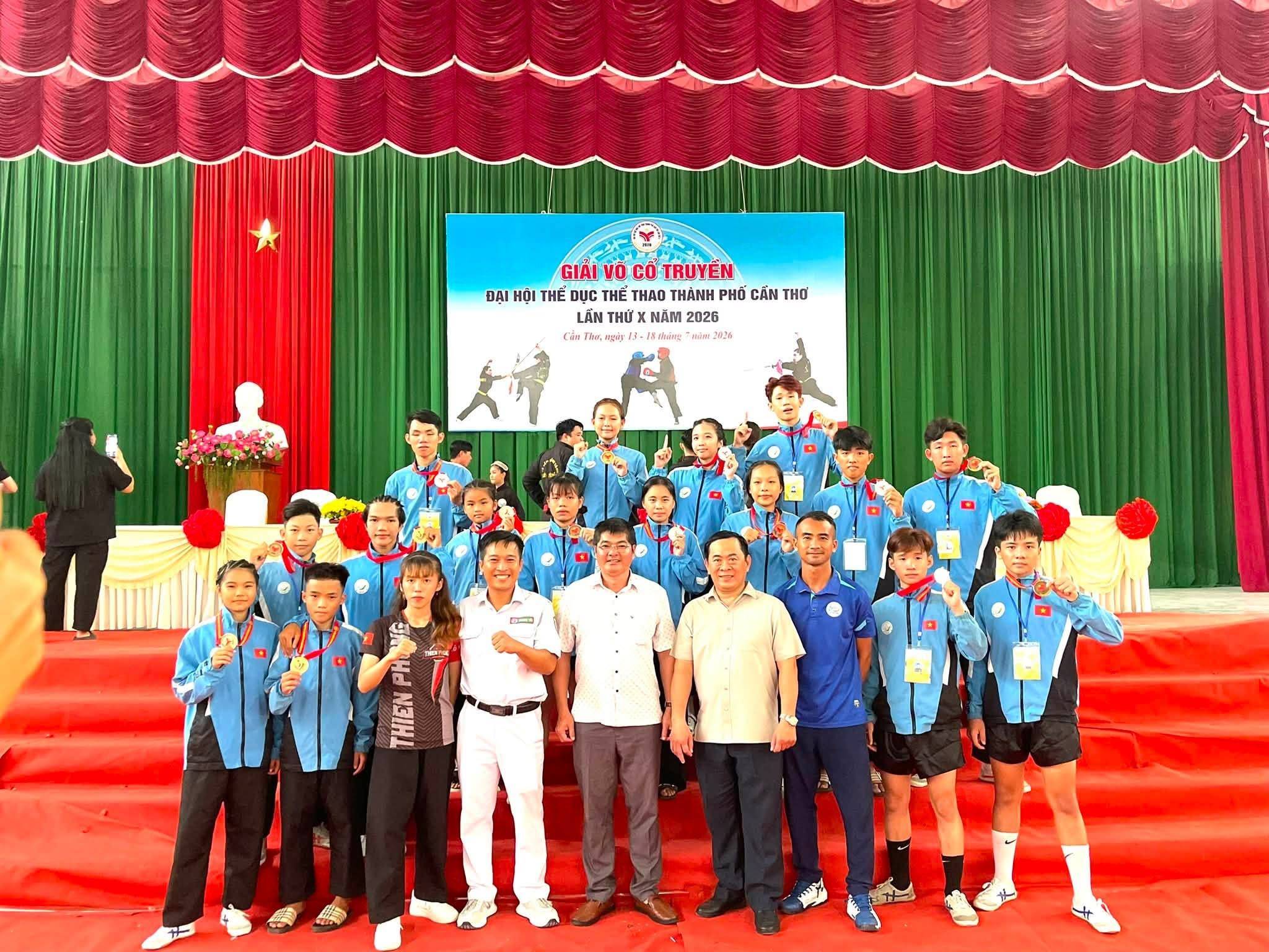 ĐẠI HẢI RỰC SÁNG TẠI ĐẠI HỘI TDTT THÀNH PHỐ CẦN THƠ LẦN THỨ X: XUẤT SẮC GIÀNH 14 HUY CHƯƠNG