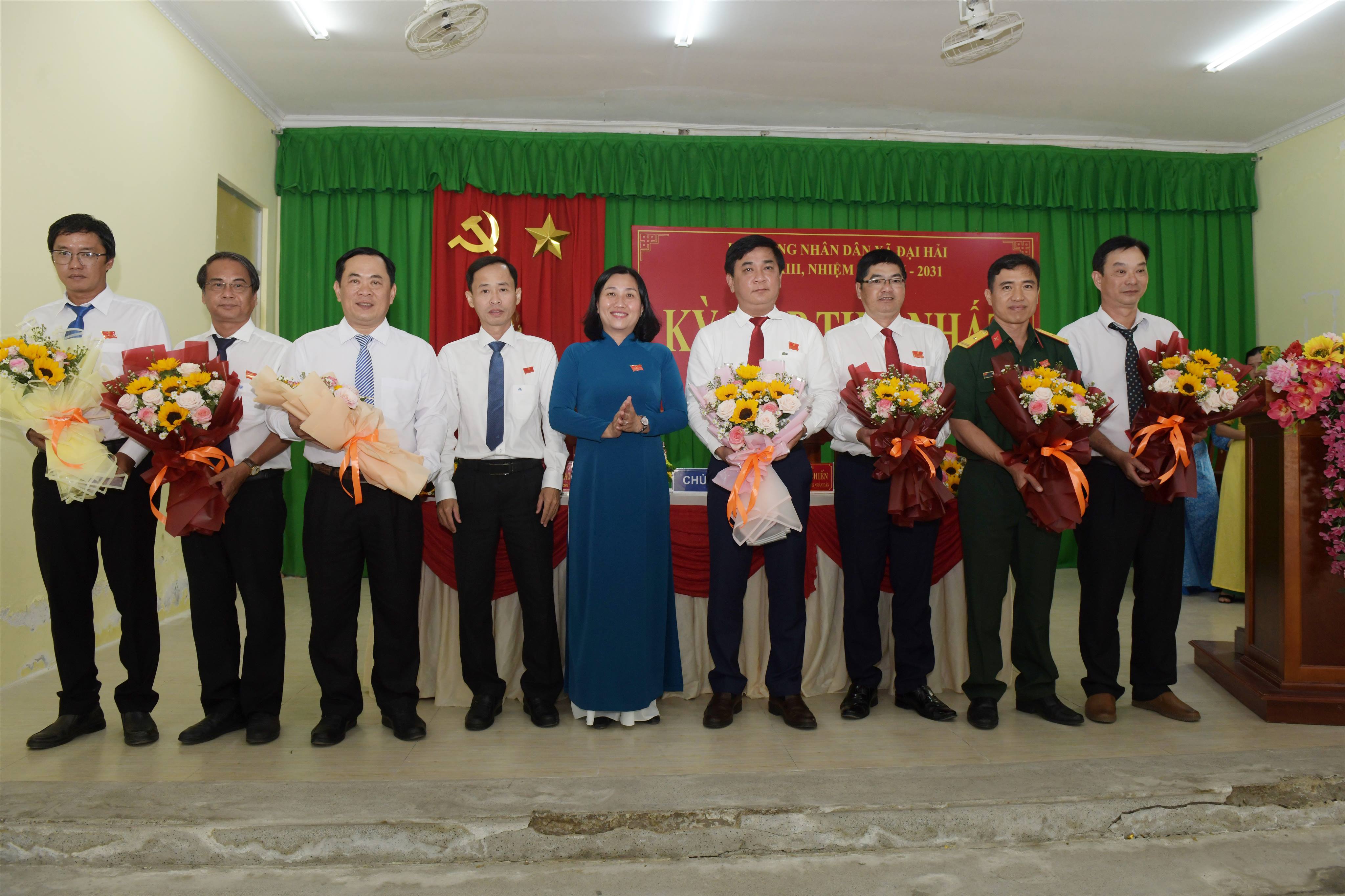 Đại Hải kiện toàn các chức danh chủ chốt HĐND, UBND xã nhiệm kỳ 2026-2031