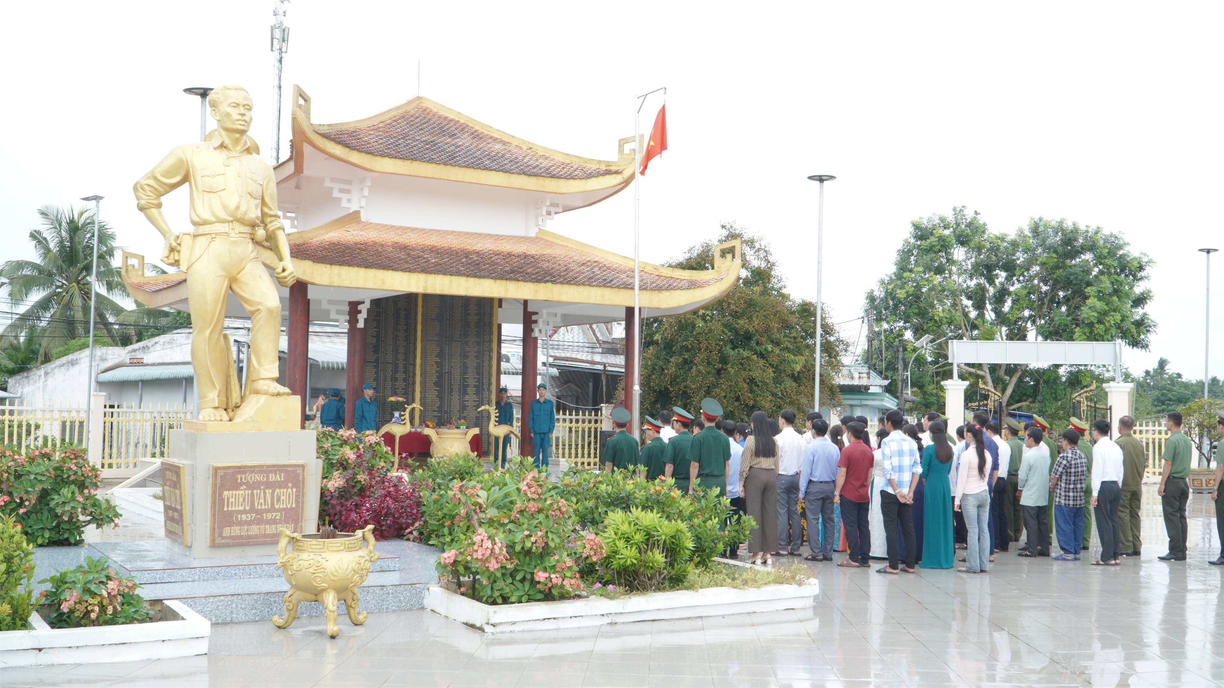 Xã Đại Hải trang trọng tổ chức Lễ viếng Nhà bia ghi tên liệt sĩ và Di tích lưu niệm Anh hùng Lực lượng vũ trang nhân dân Liệt sĩ Thiều Văn Chỏi nhân kỷ niệm 79 năm Ngày Thương binh - Liệt sĩ (27/7/1947 - 27/7/2026)