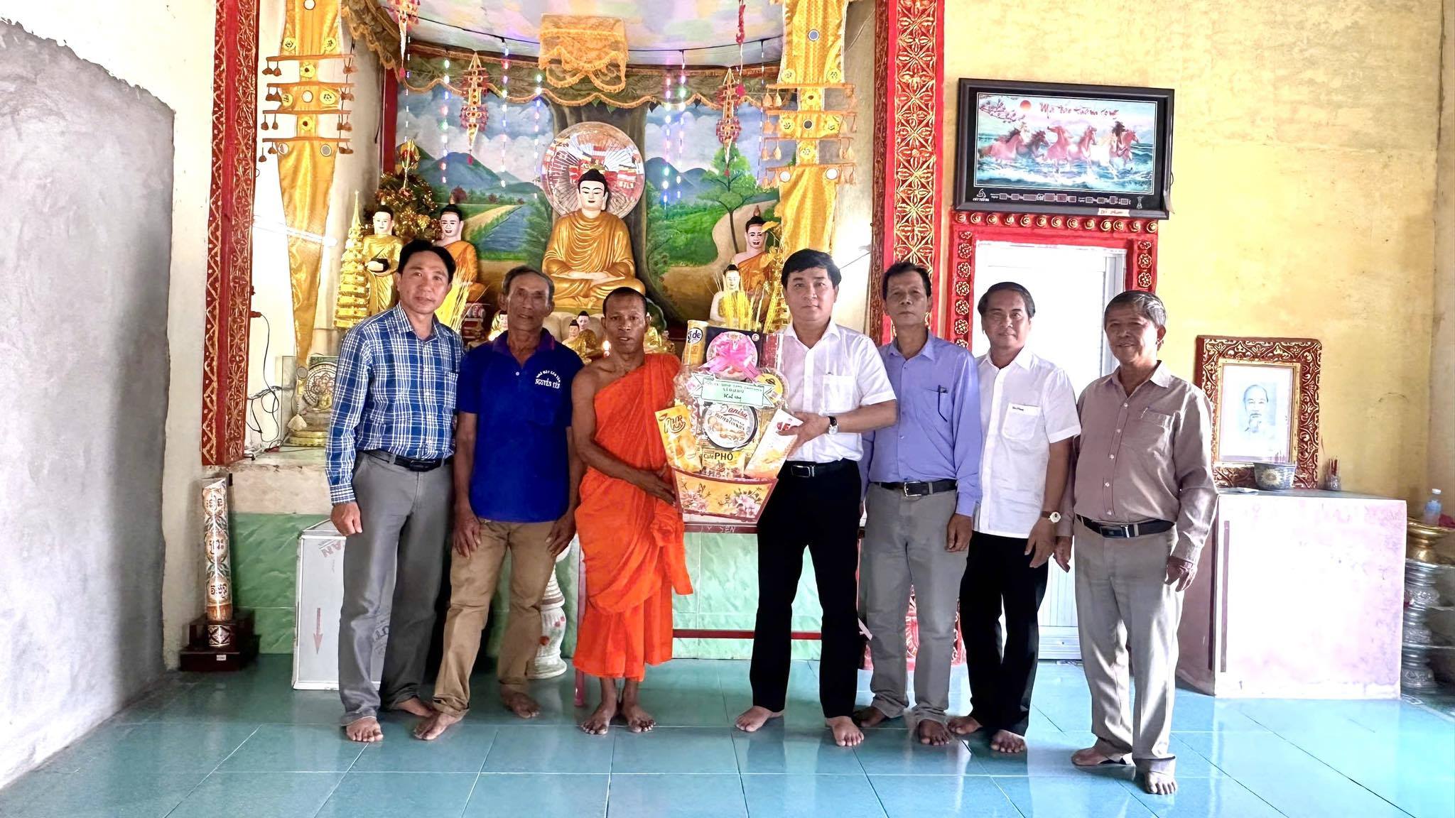UBND xã Đại Hải tổ chức các hoạt động mừng Tết cổ truyền Chôl Chnăm Thmây năm 2026 của đồng bào dân tộc Khmer 