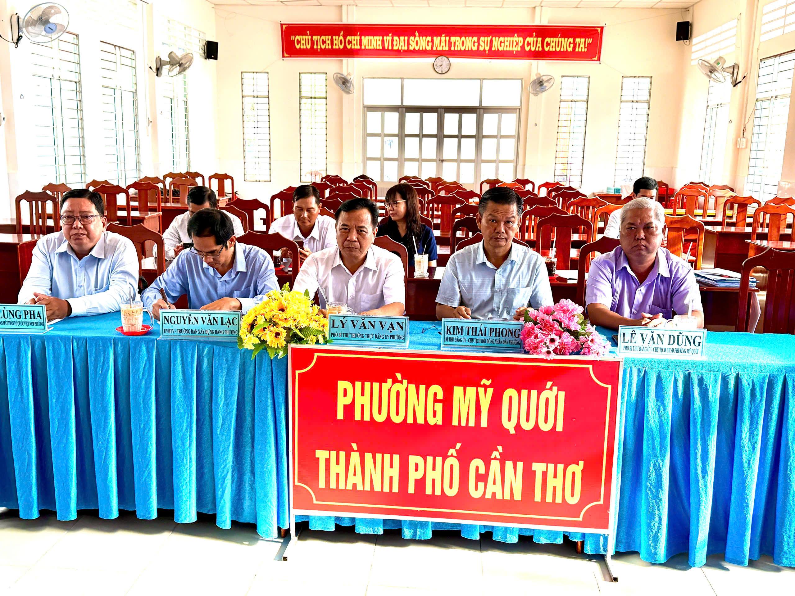 Phường Mỹ Quới dự trực tuyến Hội nghị tập huấn kỹ năng, nghiệp vụ hoạt động HĐND hai cấp do thành phố Cần Thơ tổ chức
