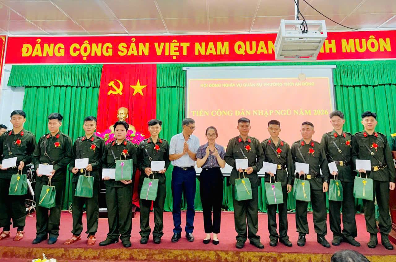 LỄ TIÊN CÔNG DÂN LÊN ĐƯỜNG NHẬP NGŨ NĂM 2026