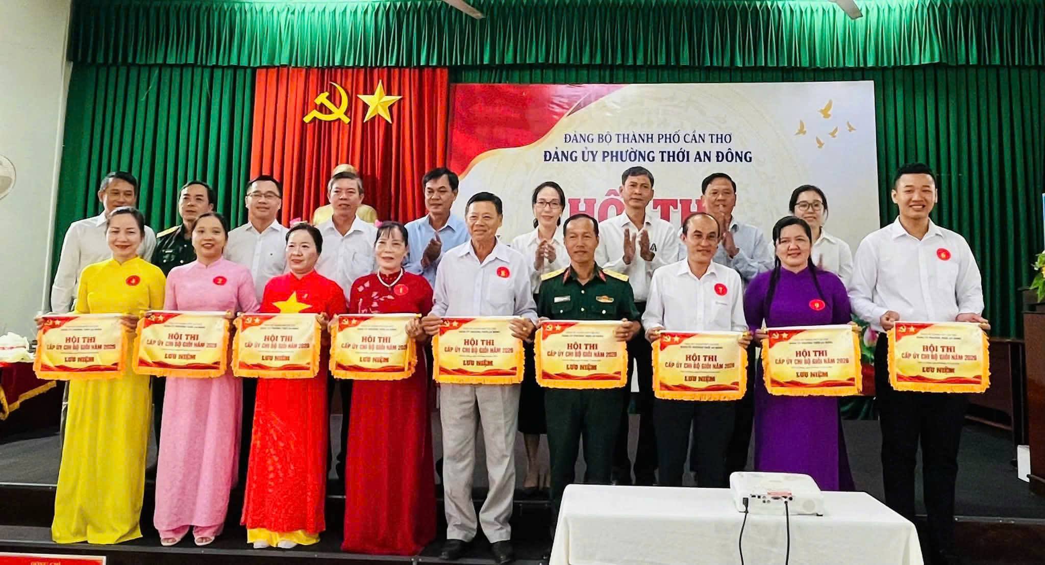 THỚI AN ĐÔNG: KHAI MẠC HỘI THI CẤP ỦY CHI BỘ GIỎI NĂM 2026