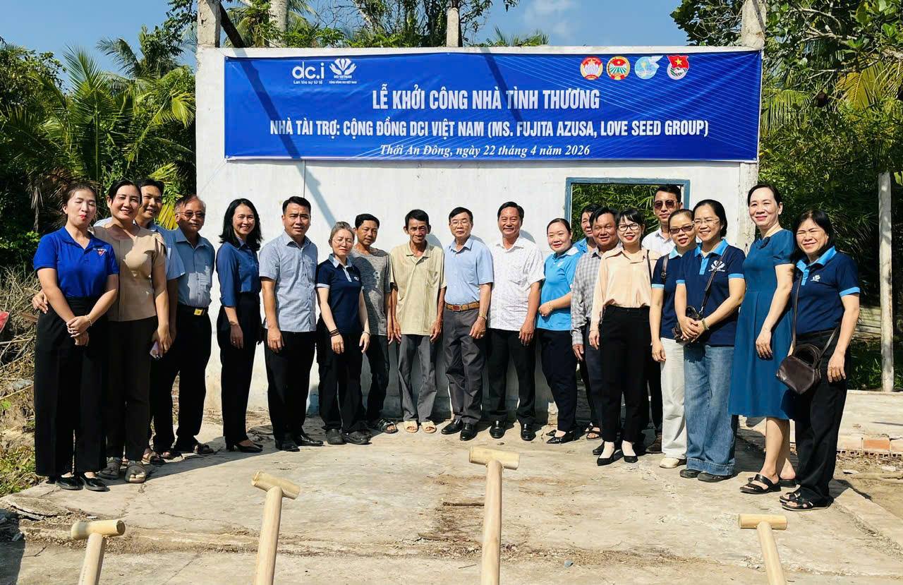 LỄ KHỞI CÔNG XÂY DỰNG NHÀ TÌNH THƯƠNG