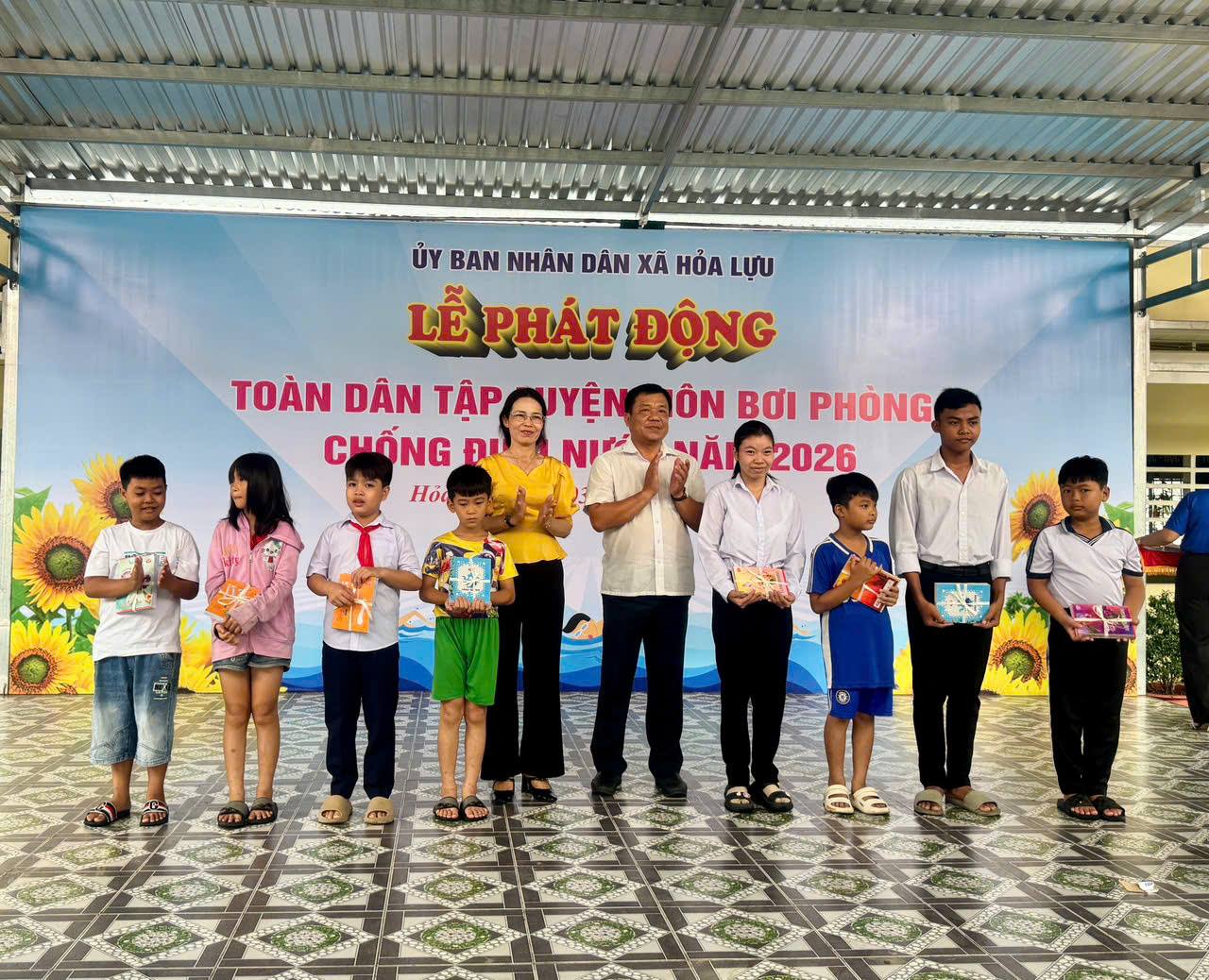 Lễ phát động toàn dân tập luyện môn bơi  phòng, chống đuối nước năm 2026