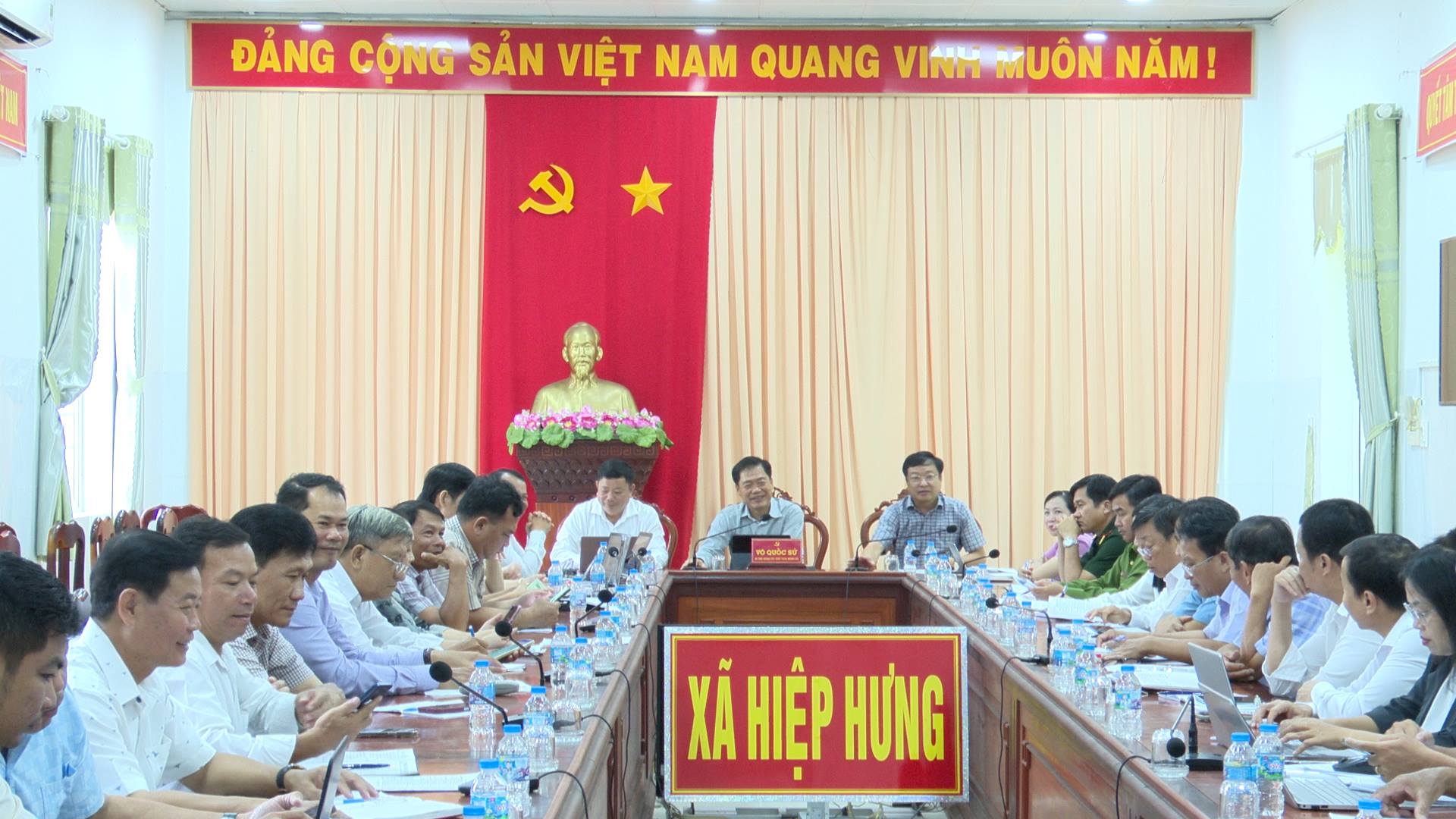 HIỆP HƯNG RÀ SOÁT CÁC NHIỆM VỤ TRỌNG TÂM THEO KẾ HOẠCH 