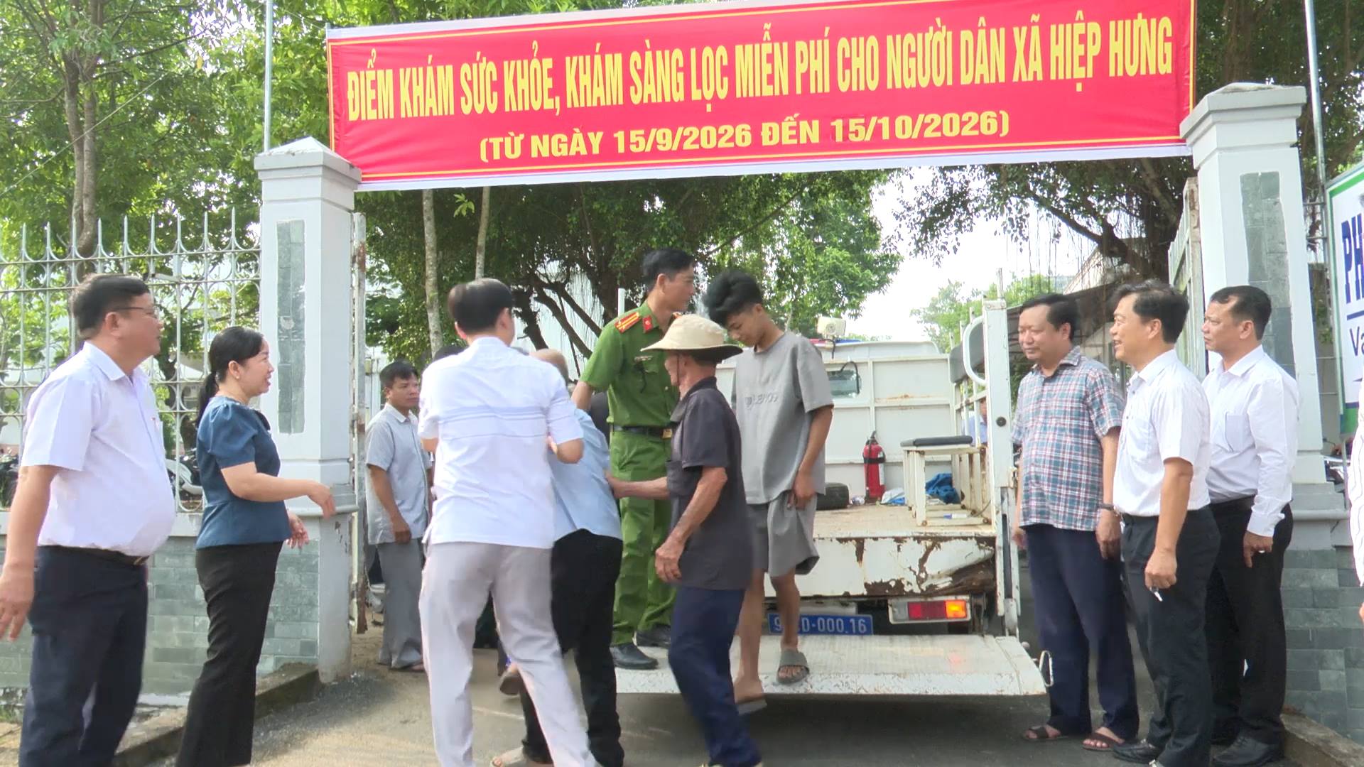HIỆP HƯNG PHÁT ĐỘNG CAO ĐIỂM KHÁM SỨC KHỎE TOÀN DÂN