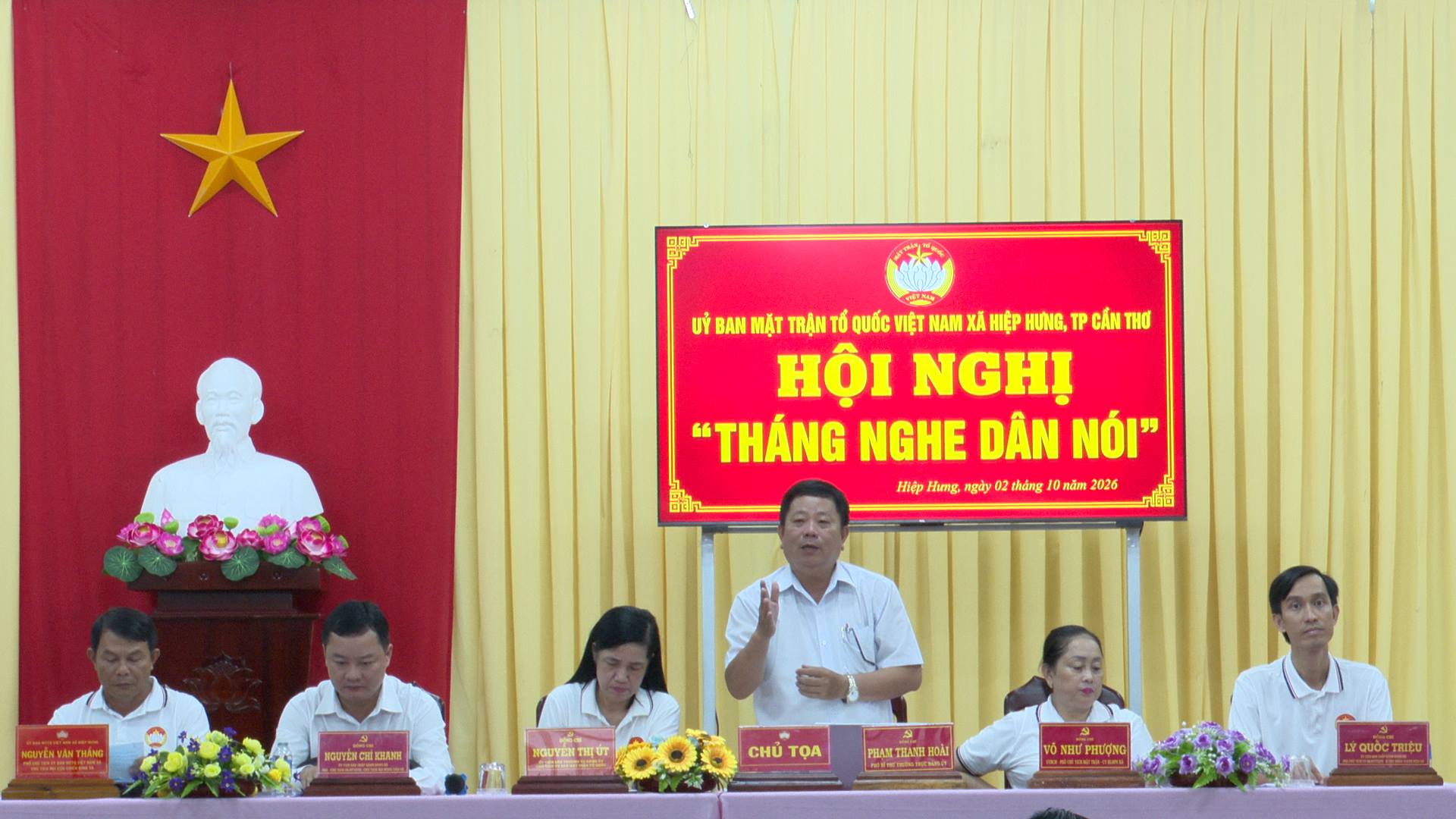 HIỆP HƯNG TỔ CHỨC THÀNH CÔNG HỘI NGHỊ “THÁNG NGHE DÂN NÓI” NĂM 2026