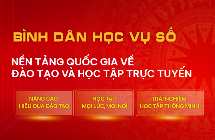 Khai thác và học tập trên Nền tảng “Bình dân học vụ số”