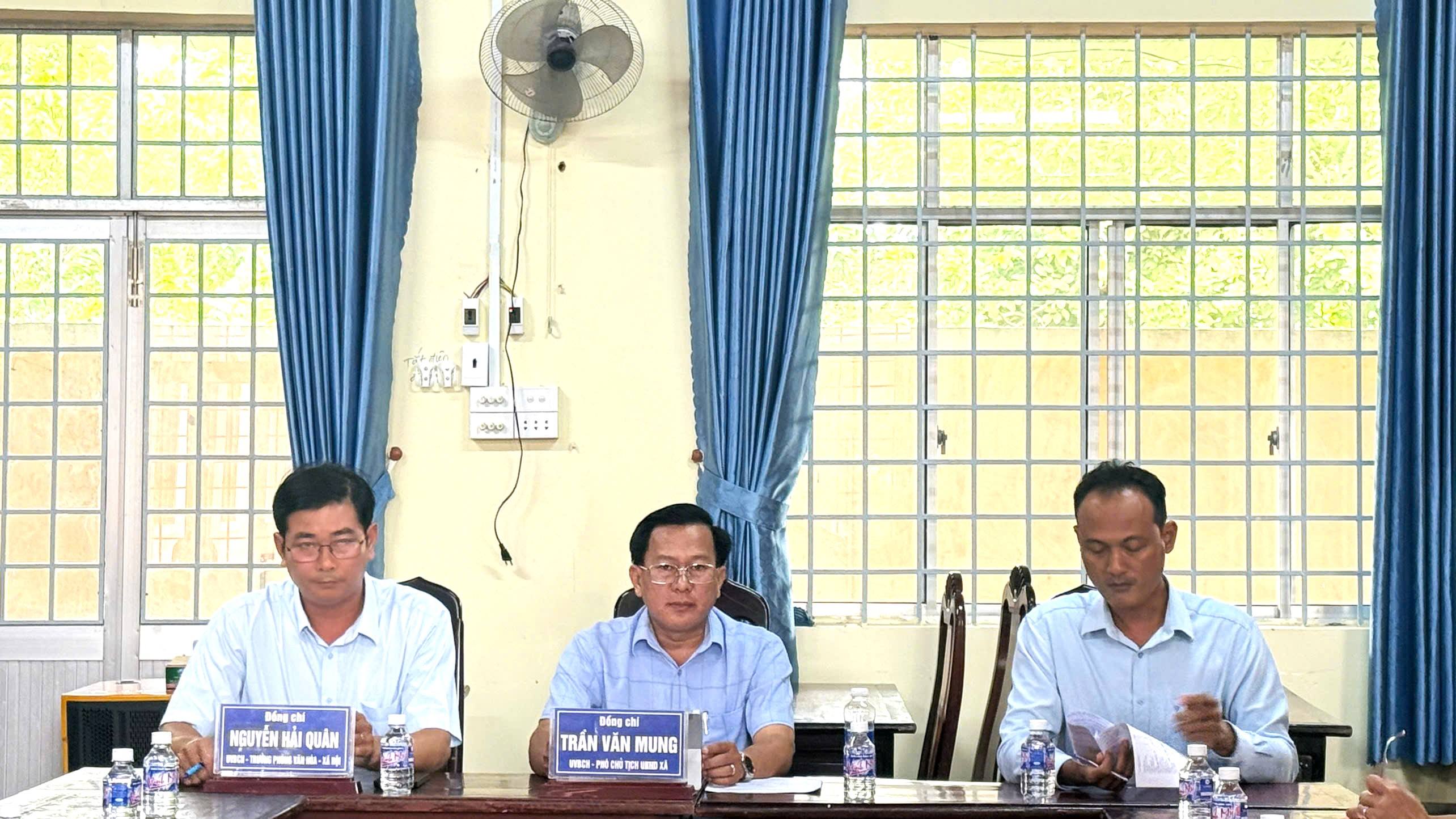 XÃ THẠNH THỚI AN TRIỂN KHAI RÀ SOÁT DANH SÁCH NGƯỜI DÂN PHỤC VỤ KHÁM SỨC KHỎE TOÀN DÂN NĂM 2026