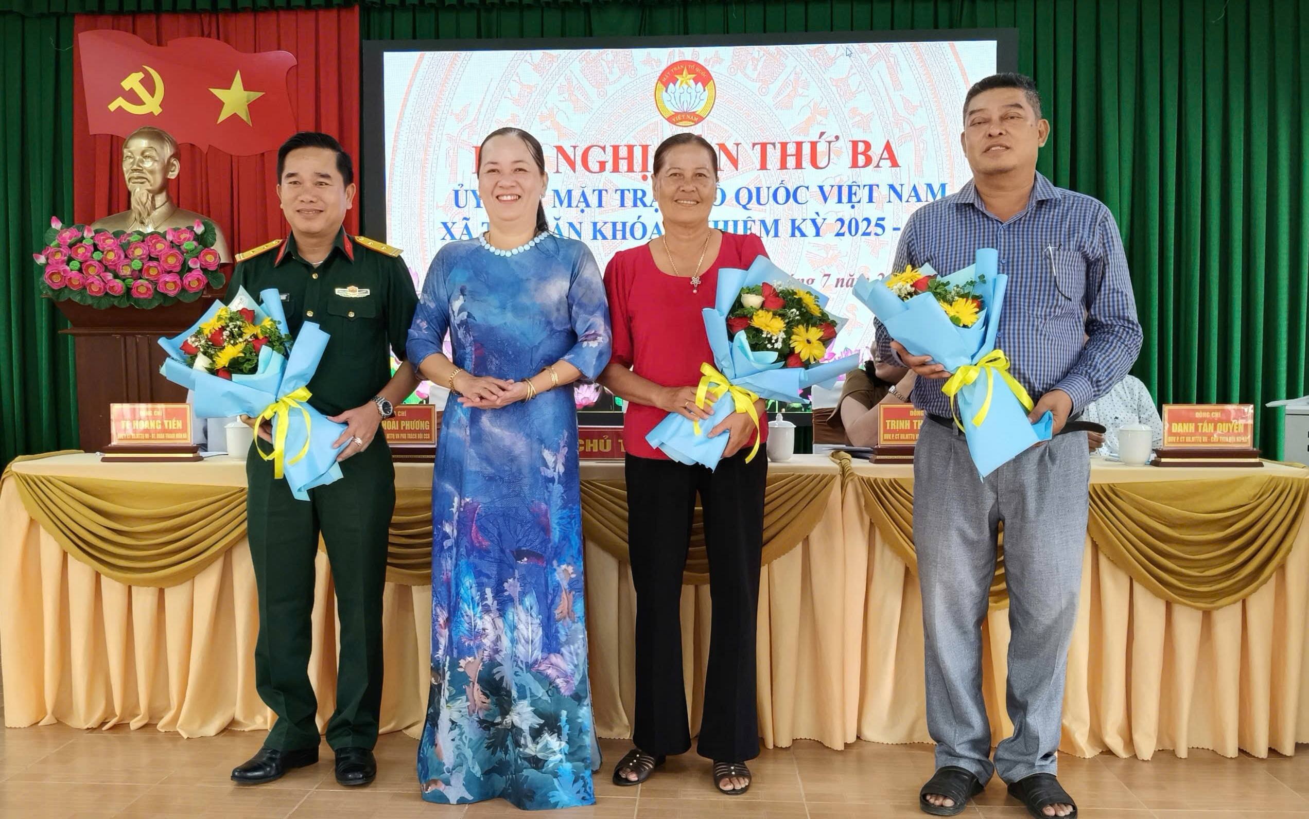 Hội nghị Ủy ban MTTQ Việt Nam xã Tài Văn lần thứ ba, khóa I, nhiệm kỳ 2025 – 2030