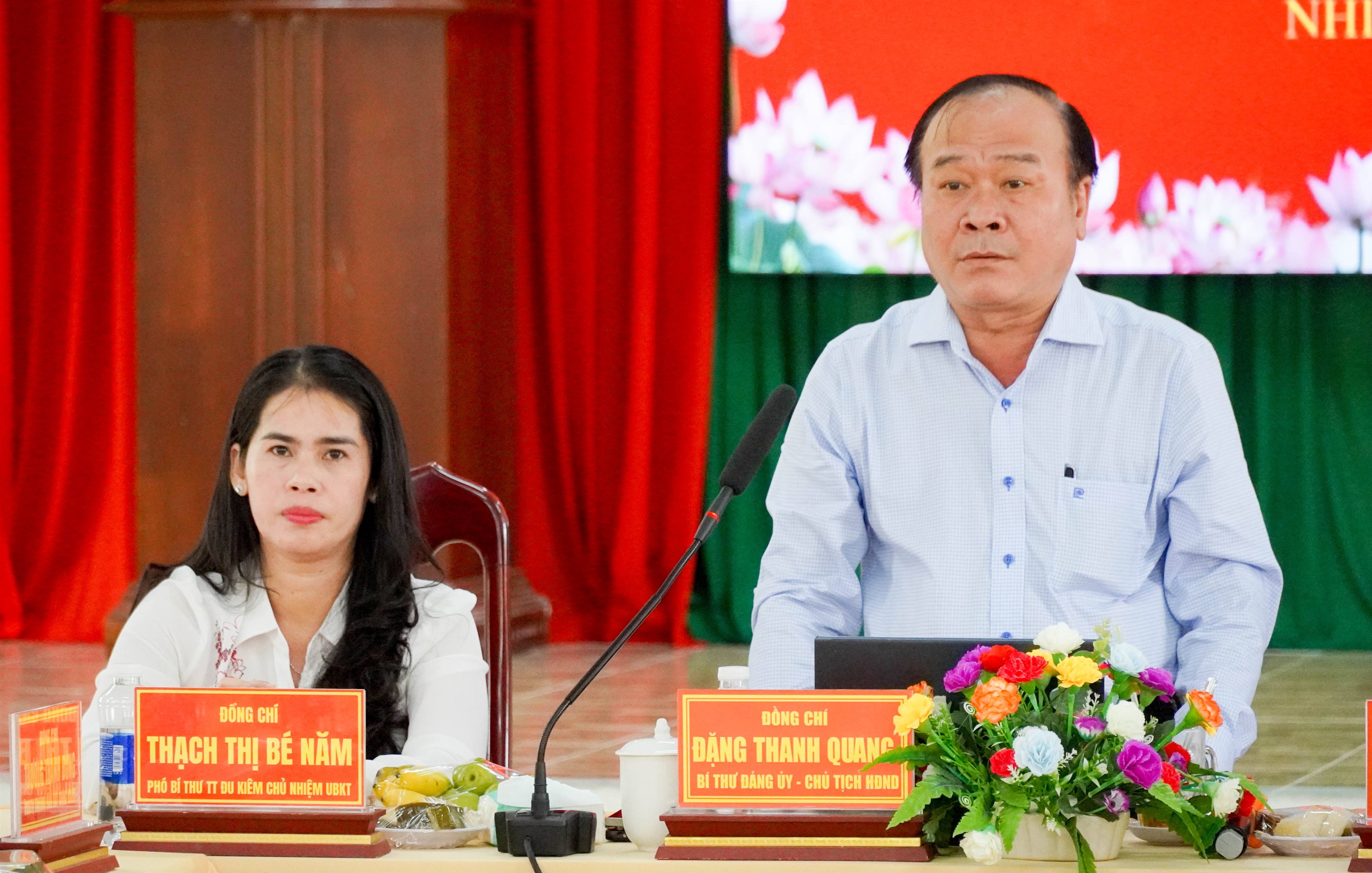 Ban Thường vụ Đảng ủy xã Tài Văn họp đột xuất cho ý kiến nhiều nội dung quan trọng