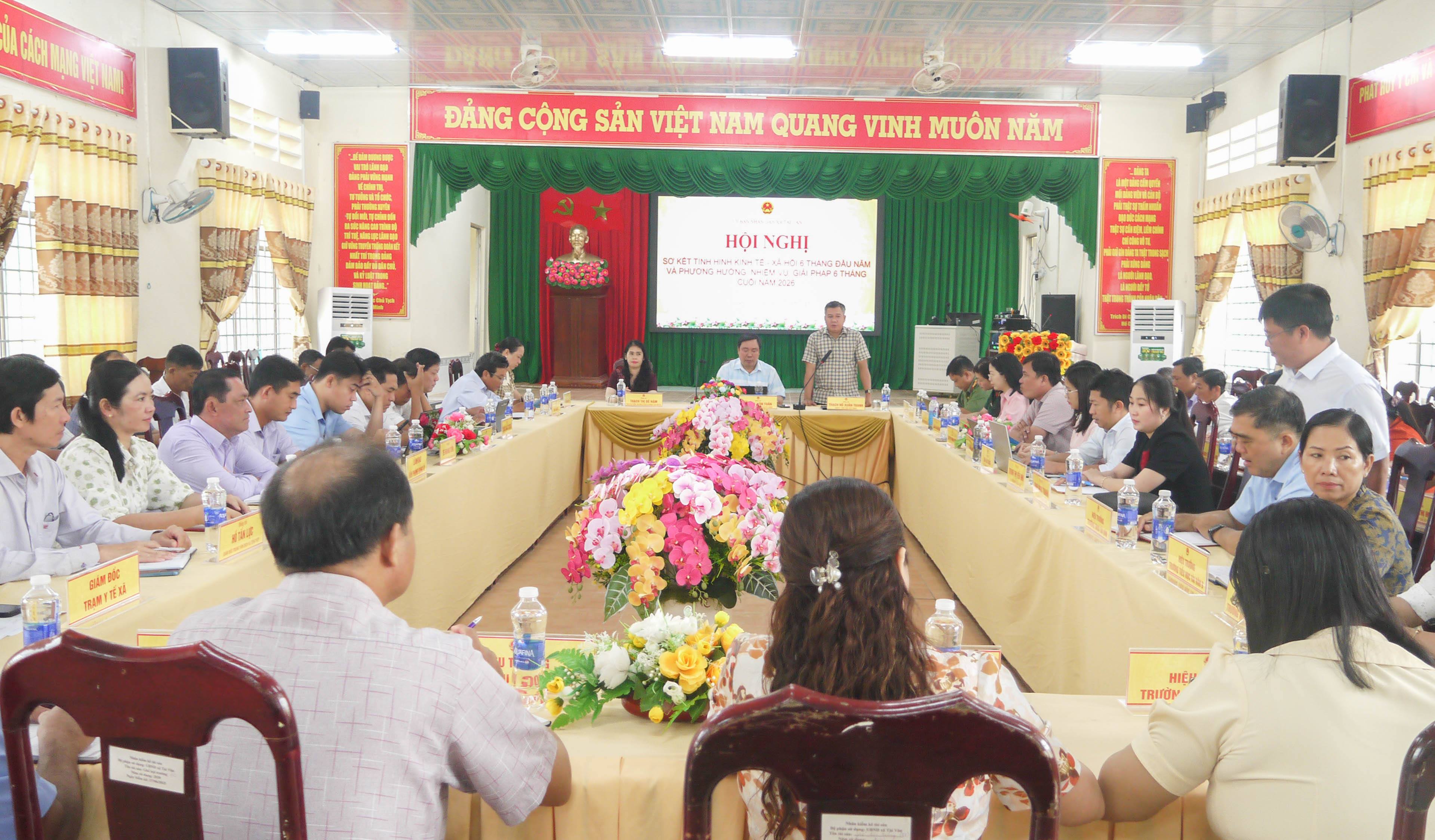6 tháng đầu năm, kinh tế - xã hội xã Tài Văn nhiều khởi sắc