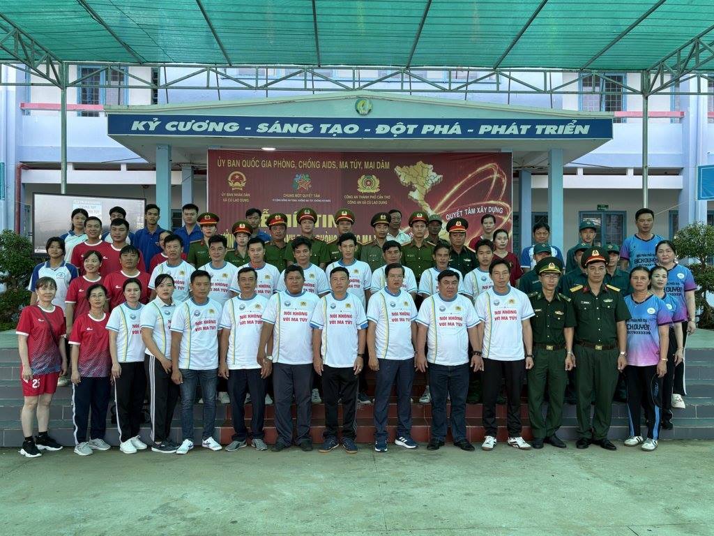 Lễ mít tinh hưởng ứng Tháng hành động phòng, chống ma túy năm 2026.