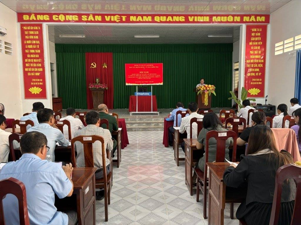 Sơ kết công tác xây dựng Đảng và kiểm tra, giám sát 6 tháng đầu năm 2026