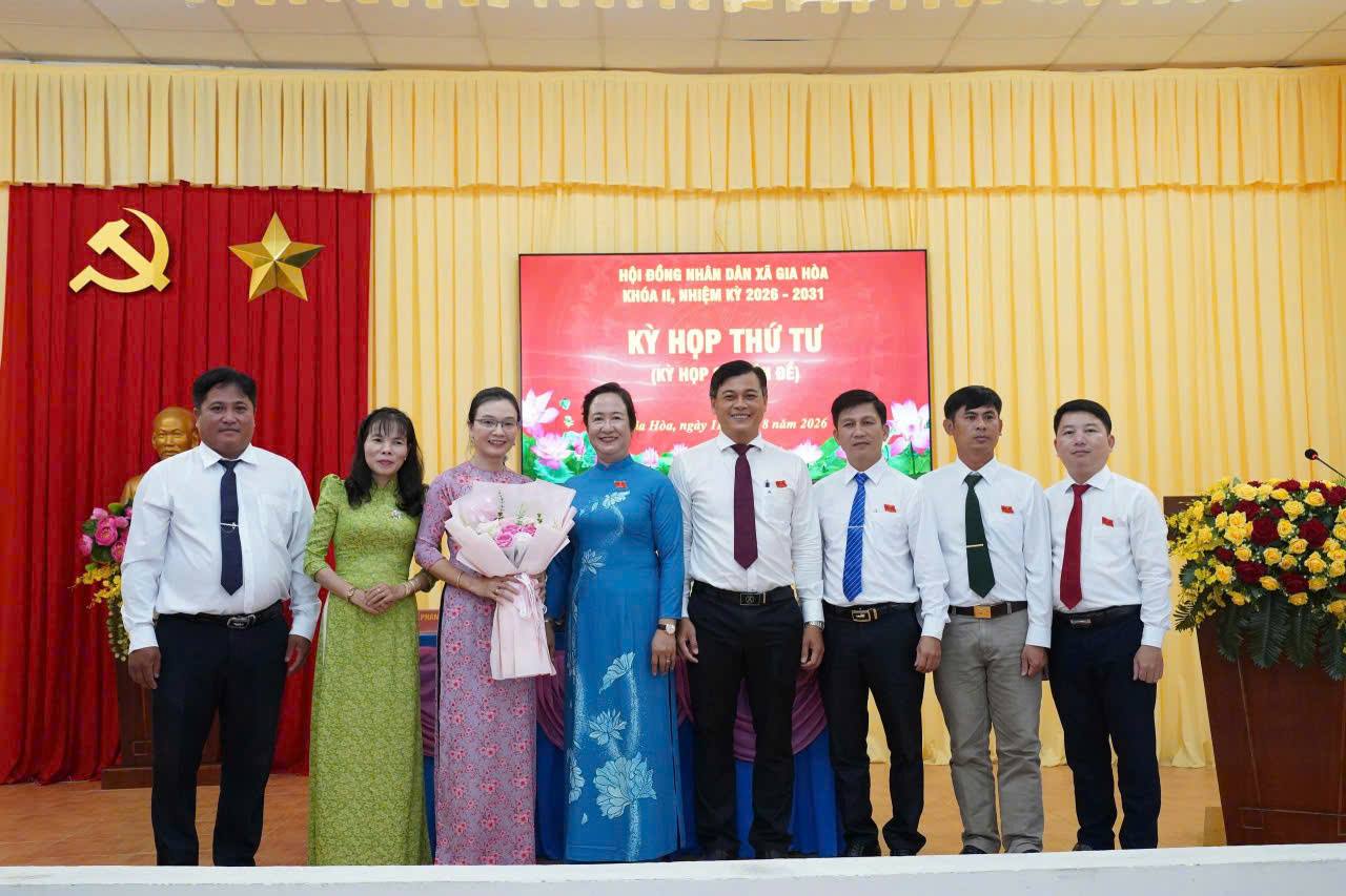 Đồng chí Quách Ngọc Hiểu được bầu giữ chức Chủ tịch UBND xã Gia Hoà, nhiệm kỳ 2026 – 2031