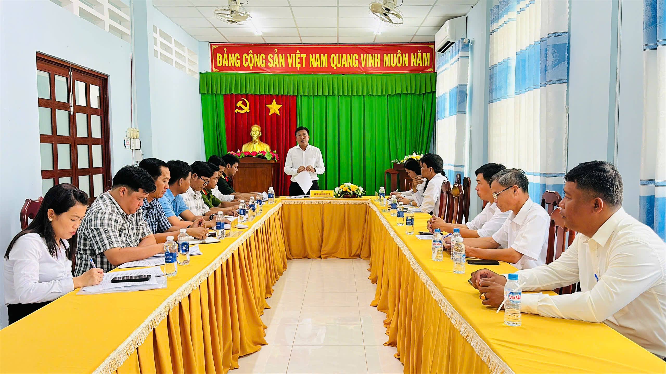 XÃ MỸ HƯƠNG TRIỂN KHAI NHIỆM VỤ PHỐI HỢP LẤY MẪU HÀI CỐT LIỆT SĨ PHỤC VỤ GIÁM ĐỊNH ADN