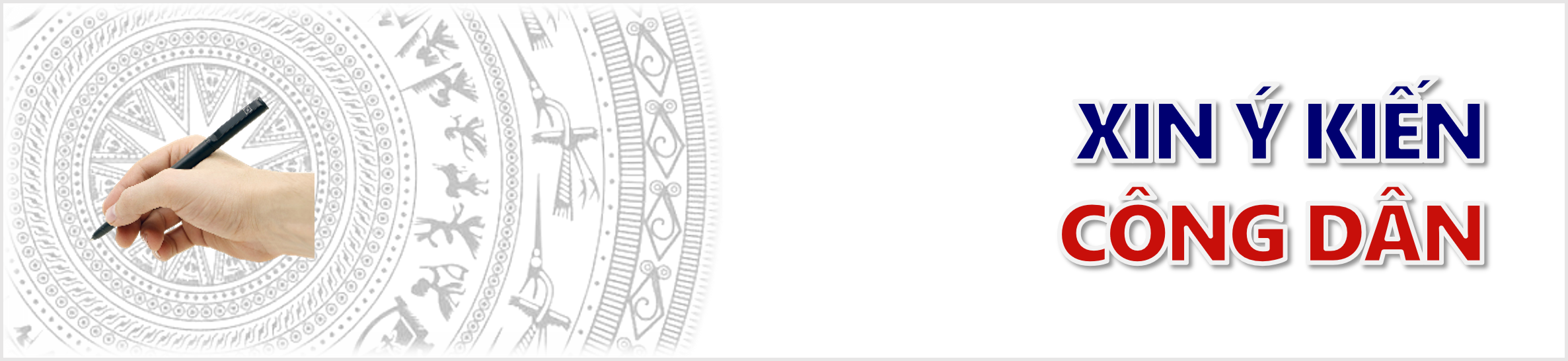 Xin ý kiến công dân