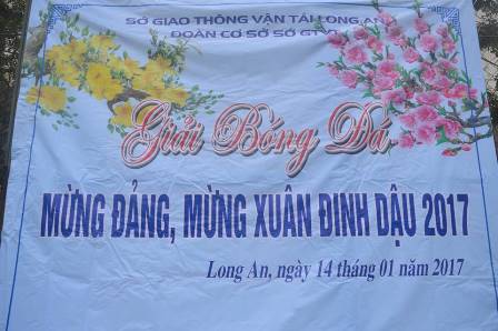 Đoàn cơ sở Sở Giao thông vận tải tổ chức Giải bóng đá Mừng Đảng, mừng Xuân Đinh Dậu 2017