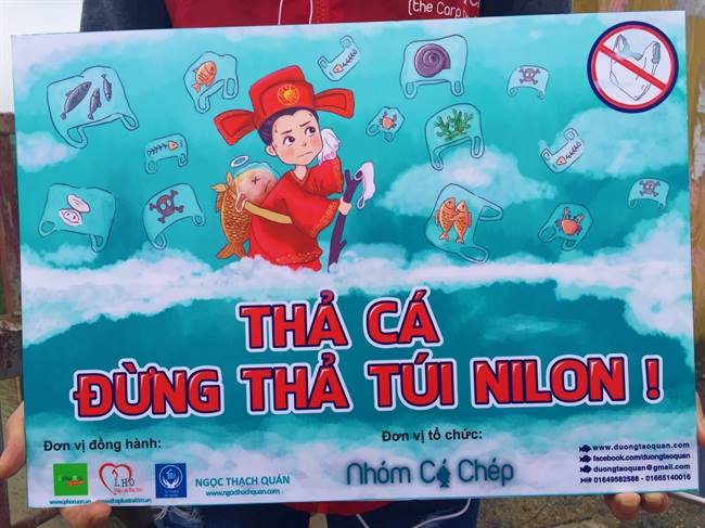 THÔNG ĐIỆP NGÀY TẾT ÔNG CÔNG, ÔNG TÁO: CHỈ THẢ CÁ, ĐỪNG THẢ TÚI NI LÔNG