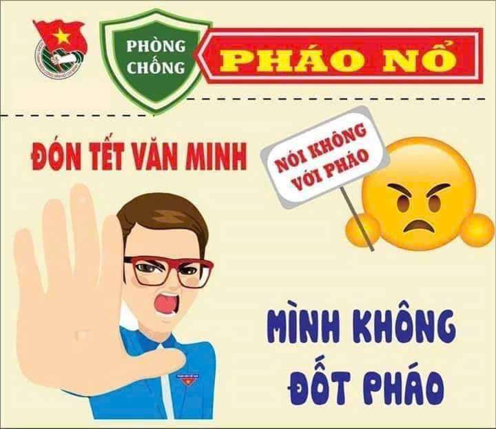 Bài tuyên truyền về phòng chống pháo nổ dịp Tết Ất Tỵ 2025