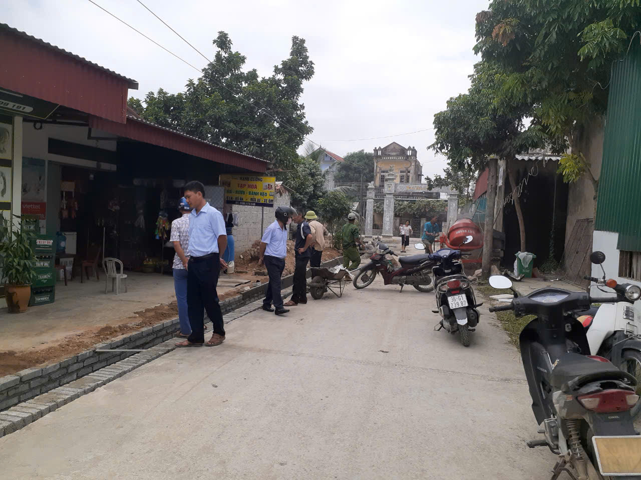 Thôn Nghi Vịnh, xã Nga Vịnh đang nỗ lực phấn đấu đạt thôn kiểu mẫu năm 2024