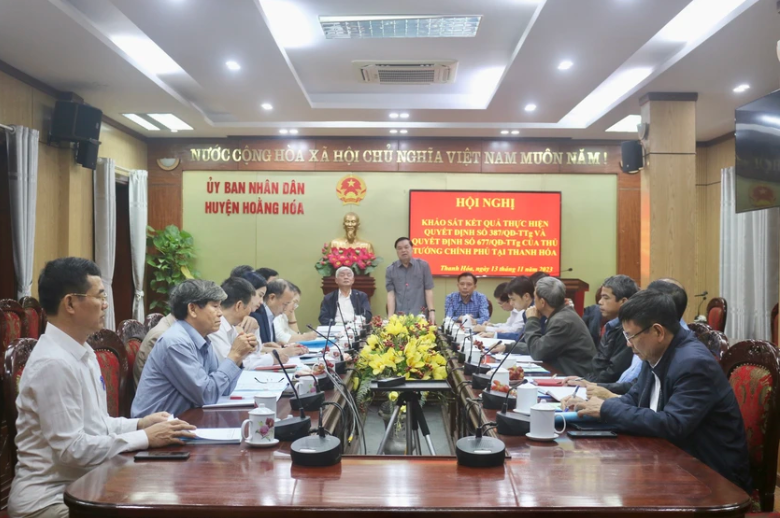 Trung ương Hội Khuyến học Việt Nam khảo sát kết quả thực hiện các mô hình học tập tại tỉnh Thanh Hóa.
