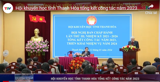 Hội Khuyến học tỉnh Thanh Hóa tổng kết công tác năm 2023