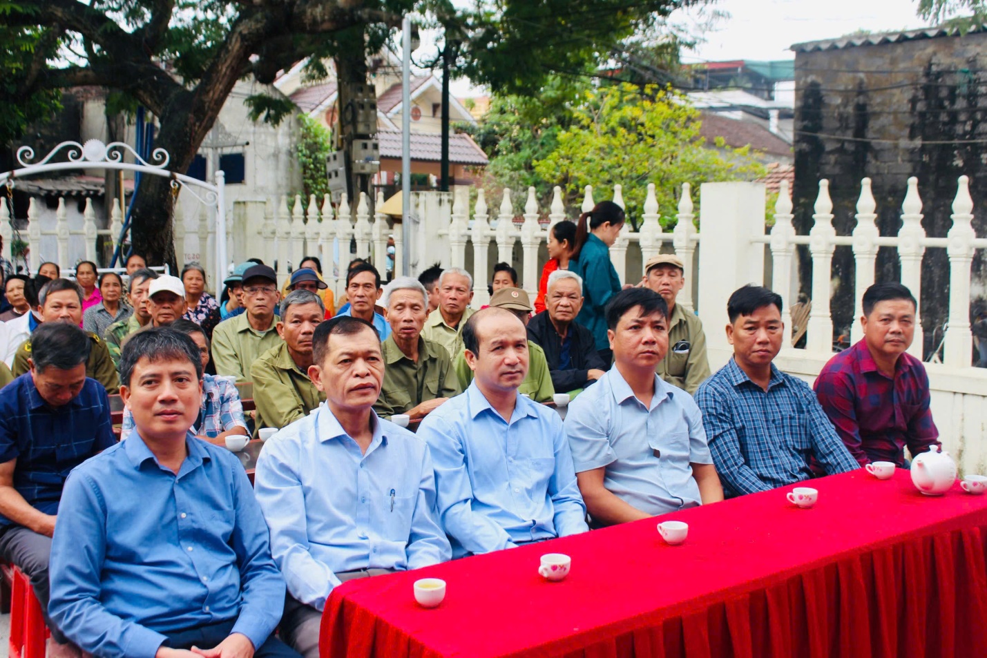 Phó Chủ tịch HĐND huyện Nguyễn Văn Phúc, dự Lễ phát động tại xã Thiệu Thịnh