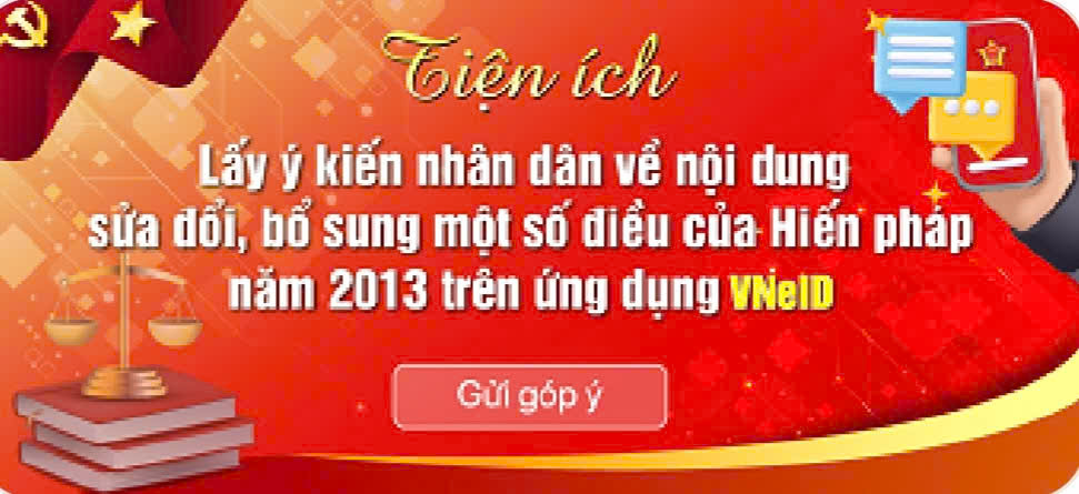 Thành phố Thanh Hóa chỉ đạo đẩy mạnh lấy ý kiến nhân dân đối với  dự thảo Nghị quyết sửa đổi, bổ sung một số  điều của Hiến pháp năm 2013 qua VNeID