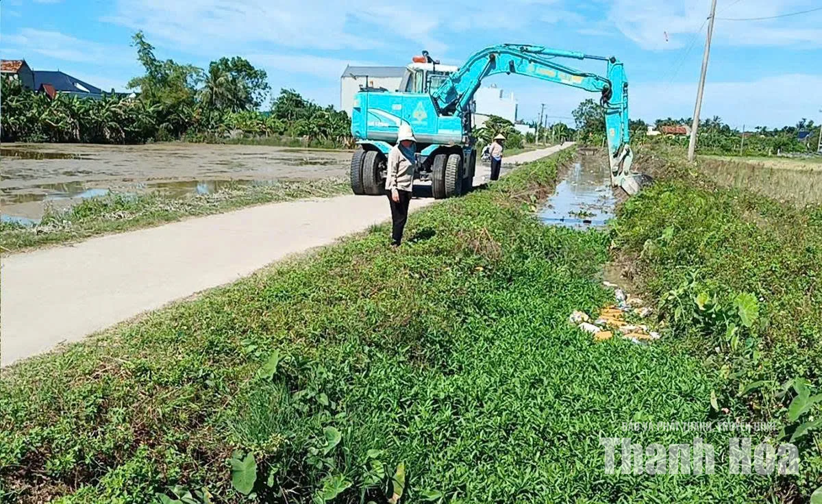 Gỡ “điểm nghẽn” về tiêu, thoát nước