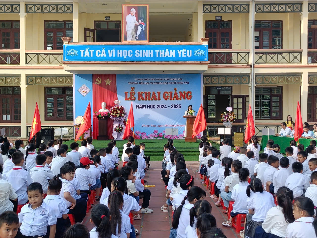 LỄ KHAI GIẢNG NĂM HỌC MỚI 2024-2025