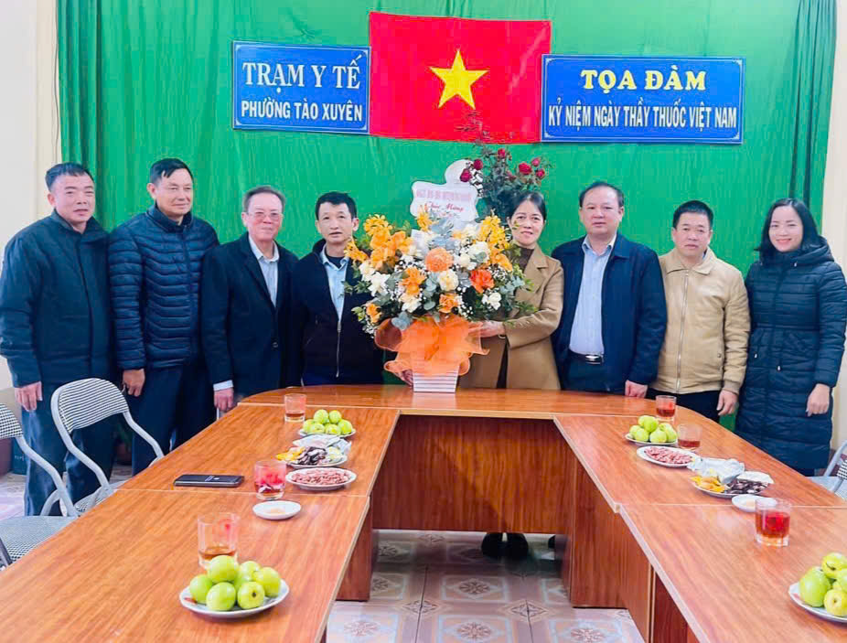 Phường Tào Xuyên tổ chức toạ đàm kỷ niệm 70 năm ngày thầy thuốc Việt Nam