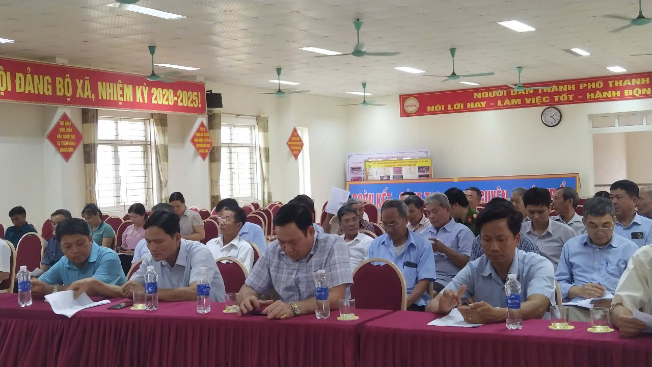 PHƯỜNG HOẰNG ĐẠI TỔ CHỨC HỘI NGHỊ TRIỂN KHAI KẾ HOẠCH LẤY Ý KIẾN NHÂN DÂN, CÁC NGÀNH, CÁC CẤP VỀ DỰ THẢO NGHỊ QUYẾT SỬA ĐỔI, BỔ SUNG MỘT SỐ ĐIỀU CỦA HIẾN PHÁP NĂM 2013;