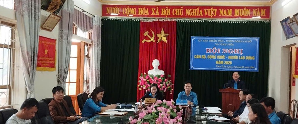 Hội nghị công chức, viên chức, người lao động năm 2025