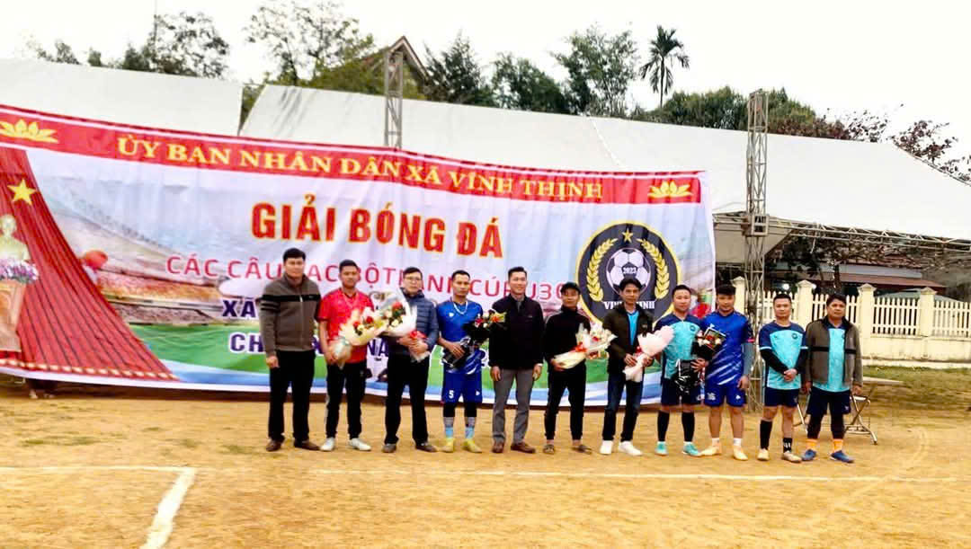 Giải bóng đá Vĩnh Thịnh mở rộng mừng Đảng, mừng Xuân Ất Tỵ 2025