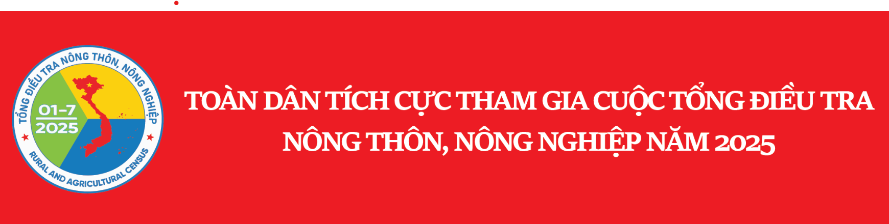 TUYÊN TRUYỀN CUỘC TỔNG ĐIỀU TRA NÔNG THÔN, NÔNG NGHIỆP NĂM 2025