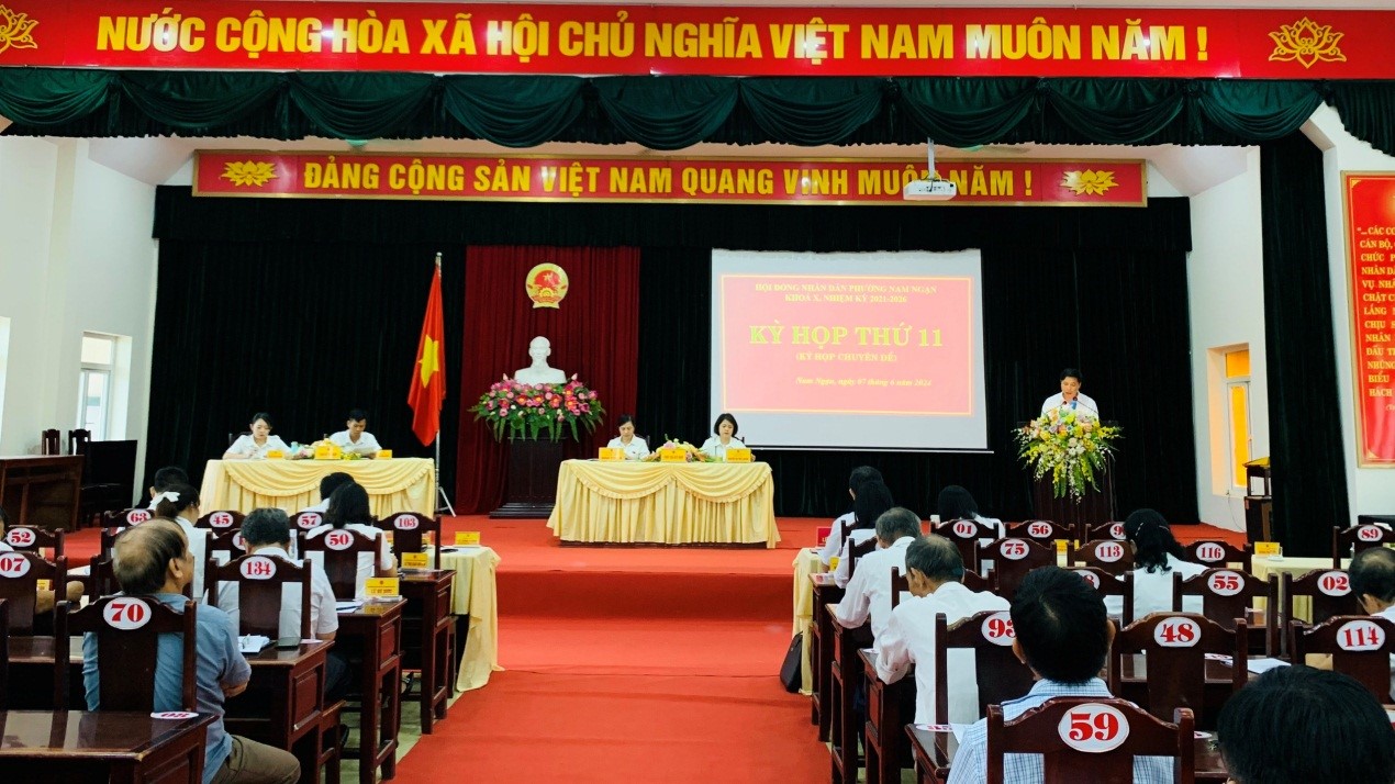 HĐND phường Nam Ngạn tổ chức Kỳ họp thứ 11 (Kỳ họp chuyên đề) tán thành chủ trương nhập huyện Đông Sơn vào thành phố Thanh Hoá.