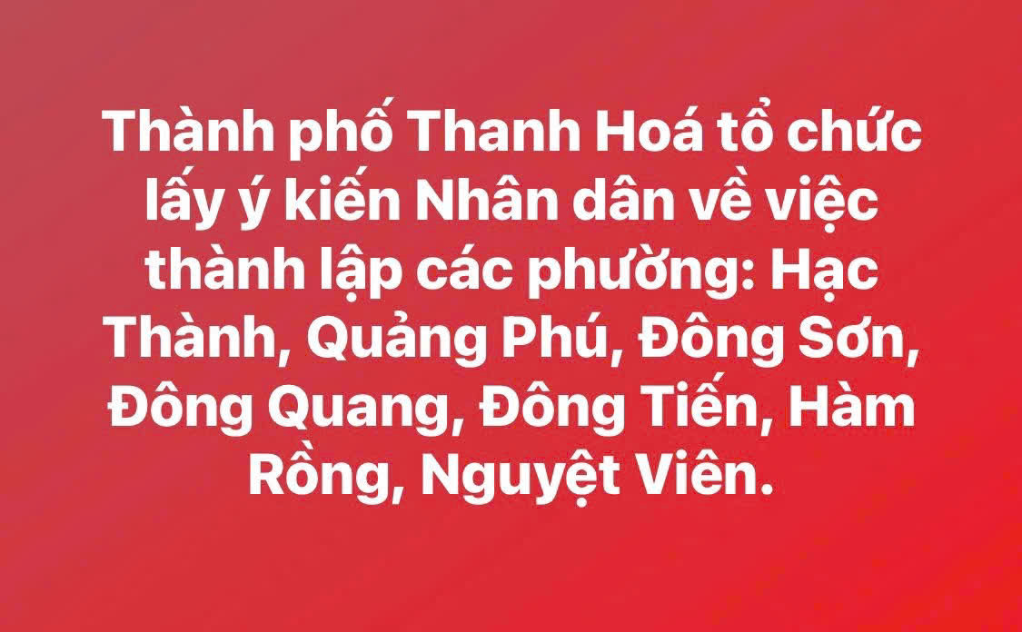Tổ chức lấy ý kiến Nhân dân và thông qua HĐND xã, phường, thành phố về chủ trương sắp xếp đơn vị hành chính cấp xã trên địa bàn
